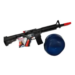 خرید تفنگ اسباب بازی M۱۶ تیر پرتابی توری کلاه دار