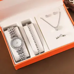 ست زنانه 5 تیکه طرح جواهر - رضوان بابا