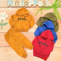 ست هودی شلوار پاندا بچه گانه