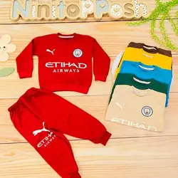 ست بلوز شلوار mancity بچه گانه