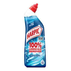 جرمگیر و تمیزکننده توالت هارپیک HARPIC سری ORIGINAL مدل ضد آهک حجم ۷۵۰میل