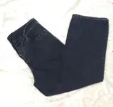 شلوار لی بگ مردانه رنگ زغال سنگی