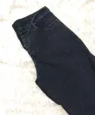 شلوار لی بگ مردانه رنگ زغال سنگی