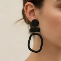 گوشواره دفرمه پلیمری