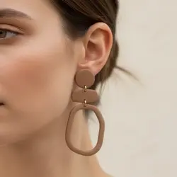 گوشواره دفرمه پلیمری