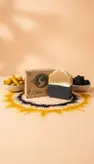 صابون ترکیبی زغال و زردچوبه کاهش منافذ باز پوست کاهش لک ، جوش و جای جوش روشن کننده