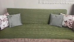 شال مبل بافتنی طرح دیانا