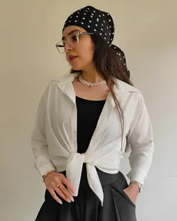 شوميز سفيد بيسيك