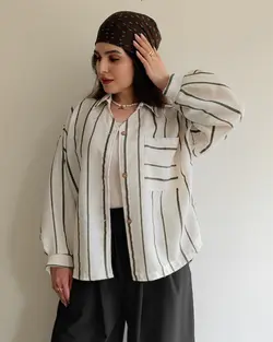 شوميز راه راه كنفي