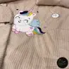 سرویس خواب نوزاد با قنداق گلدوزی مادرکر MOTHERCARE مدل: UNICORN CAPPUCCINO