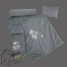 سرویس خواب نوزاد با قنداق گلدوزی مادرکر MOTHERCARE مدل: BROTHER BEAR GRI