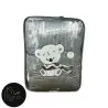 سرویس خواب نوزاد با قنداق گلدوزی مادرکر MOTHERCARE مدل: SCARF BEAR GRI