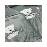 سرویس خواب نوزاد با قنداق گلدوزی مادرکر MOTHERCARE مدل: SCARF BEAR GRI