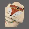 سرویس خواب نوزاد با قنداق چاپی مادرکر MOTHERCARE مدل: WILD LIFE KREM