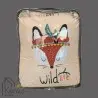 سرویس خواب نوزاد با قنداق چاپی مادرکر MOTHERCARE مدل: WILD LIFE KREM