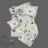سرویس خواب نوزاد با قنداق چاپی مادرکر MOTHERCARE مدل: POLAR BEAR