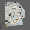 سرویس خواب نوزاد با قنداق چاپی مادرکر MOTHERCARE مدل: POLAR BEAR