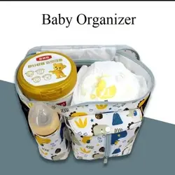 کیف دستی نظم دهنده و ارگنایزر سیسمونی  لوازم مادر و کودک قابل اتصال به کالسکه کودک  