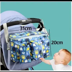 کیف دستی نظم دهنده و ارگنایزر سیسمونی  لوازم مادر و کودک قابل اتصال به کالسکه کودک  