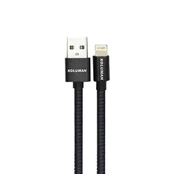 کابل فلزی آیفون لایتنیگ شرکت  کلومن مدل KD-34