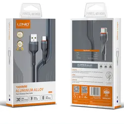 کابل شارژ تایپ سی شرکت الدینیو اورجینال  مدل LS641- Ldnio