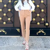 شومیز زنانه دکمه مخفی جنس الیزه مصری