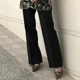 شلوار زنانه نیم بگ جنس کرپ باربی