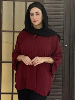 شومیز زنانه جلو بسته الیزه مصری
