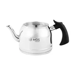 ست کتری و قوری ام جی اس مدل 41019 ظرفیت 2.5 لیتر لوله‌دار با دسته کالیت