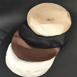 کلاه فرانسوی (بره) کتان یونیسکس وارداتی | مناسب انواع سایز سر