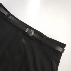 کمربند چرم صنعتی وینتیج باریک مدل نادیا |  شیک و کاربردی