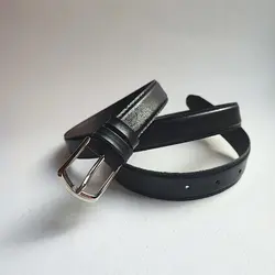 کمربند چرم صنعتی دور دوز عرض 3.5 سانت | مدل شانا