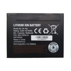 باتری لیتیومی مدل W-10a ظرفیت 5040mAh مناسب مودم NETGEAR M1 MR1100