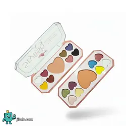 پالت سایه DODO GIRLرنگ قلبی | شامل رنگ‌های اصلی و نئونی