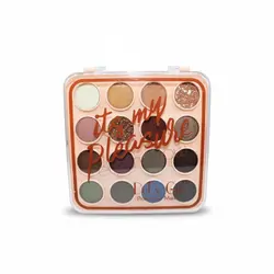 پالت سایه چشم چند رنگ - مات، شاین و گلیتر برای آرایش حرفه‌ای