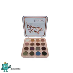 پالت سایه چشم چند رنگ - مات، شاین و گلیتر برای آرایش حرفه‌ای