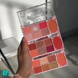 پالت سایه و رژگونه دو طبقه فانتزی