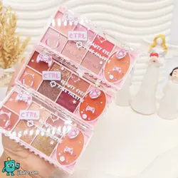 پالت سایه و رژگونه دو طبقه فانتزی