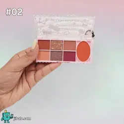 پالت سایه و رژگونه دو طبقه فانتزی