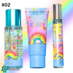 پک کادویی خوشبوکننده PINK IN SWEET (بادی میست و لوسیون معطر)