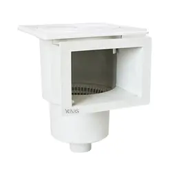 اسکیمر مارتینی 50 کوچک با خروجی 50 میلی‌متری، مناسب برای استخرهای خانگی. جمع‌آوری برگ و آلودگی سطح آب با نصب آسان و دوام بالا.