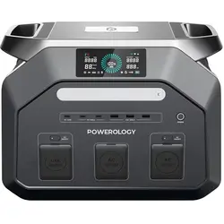 پاور استیشن 1800 وات 20000 میلی‌آمپرساعت 8 در 1 پاورولوژی Powerology PWP1800WBK