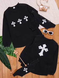 بلوز شلوار لی ذغالی کیف دار - آی ست | فروشگاه آنلاین پوشاک