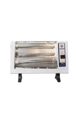 بخاری برقی سه شعله تکسان خزر مدل ساده - تکسان شاپ