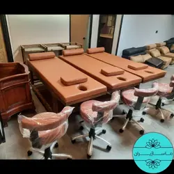 تخت ماساژ ثابت چوبی مدل M351⭐ (گارانتی 1 ساله) برند ماساژیران