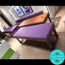 تخت ماساژ ثابت چوبی مدل M351⭐ (گارانتی 1 ساله) برند ماساژیران