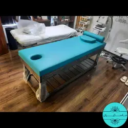 تخت ماساژ ثابت چوبی مدل M351⭐ (گارانتی 1 ساله) برند ماساژیران