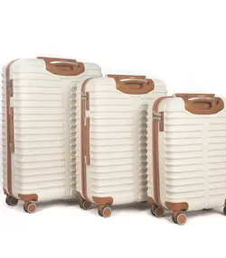 چمدان سه تکه MAZHRO مدل MZR40118 مدل لوتوس