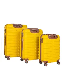 چمدان سه تکه MAZHRO مدل MZR40118 مدل لوتوس