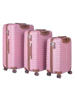 چمدان سه تکه MAZHRO مدل MZR40118 مدل لوتوس